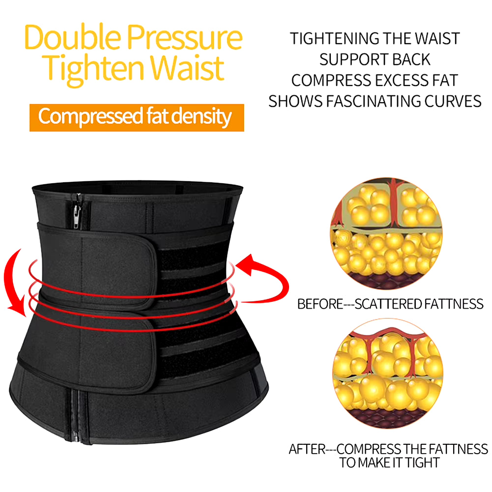 Fitness Trimmer Belt Weight Loss Travel Back Lumbar Tactical Accessories Supplies Slimming Body Fitness Waist Trimmer